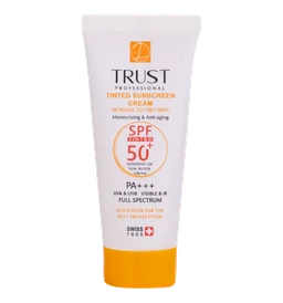 کرم ضد آفتاب رنگی و ضد پیری بژ روشن تراست (پوست خشک تا نرمال)