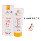 کرم ضد آفتاب رنگی و کنترل چربی بژ روشن تراست (پوست مختلط تا چرب)