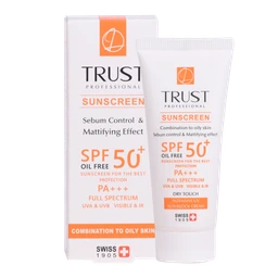 کرم ضد آفتاب و کنترل چربی تراست (پوست مختلط تا چرب) (فاقد رنگ)