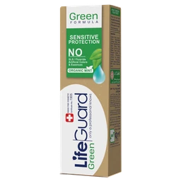 خمیر دندان محافظ دندان و لثه حساس گرین برند لایف گارد با حجم 100 گرم
