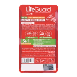 خوشبوکننده دهان با طعم دارچین و نعناع لایف گارد