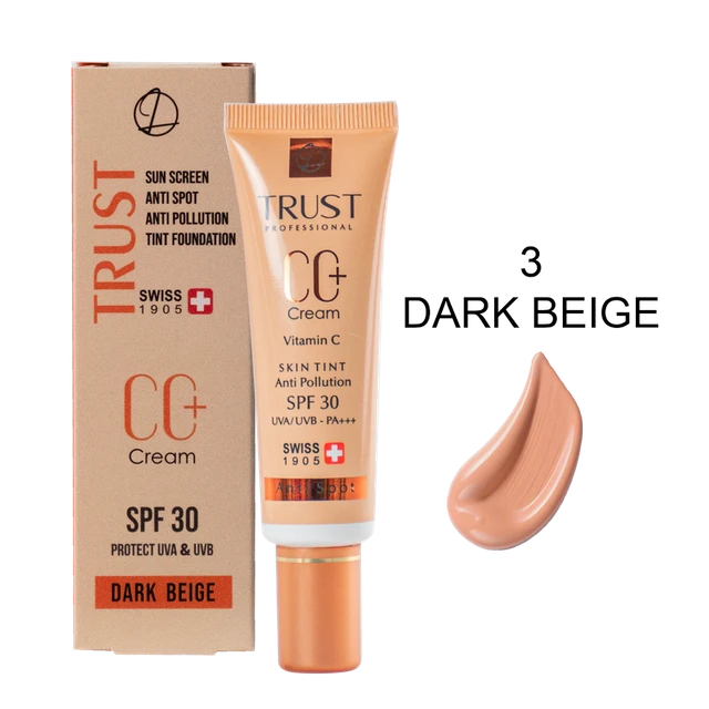 سی سی کرم پلاس تراست شماره 3 (بژ تیره)