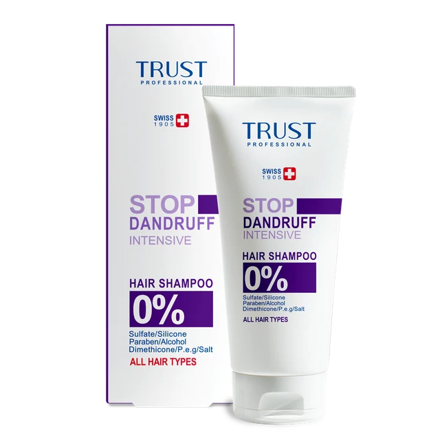 شامپو تخصصی ضد شوره مقاوم (شوره موهای چرب) تراست