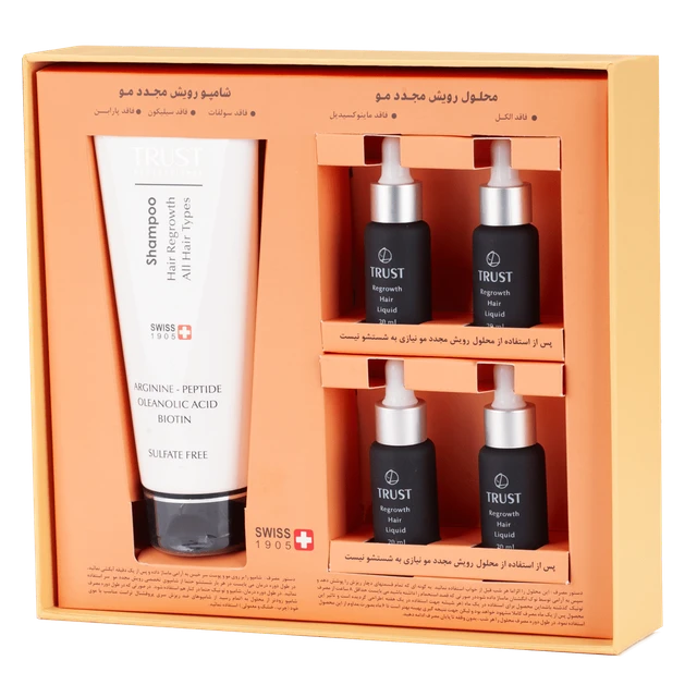 کیت تخصصی رویش مجدد موی سر تراست