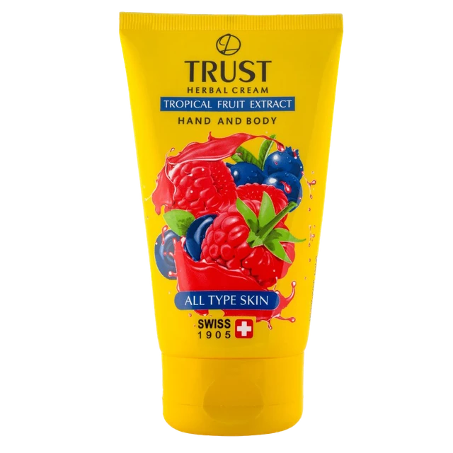 کرم دست و بدن میوههای استوایی تراست