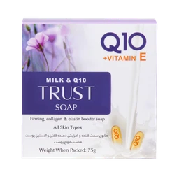 صابون شیر و Q10 تراست