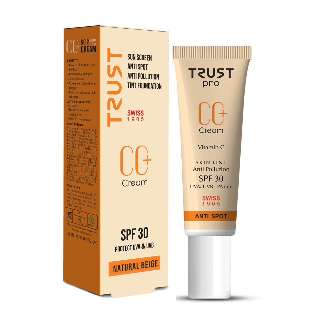 سی سی کرم پلاس تراست شماره 2 (بژ طبیعی)