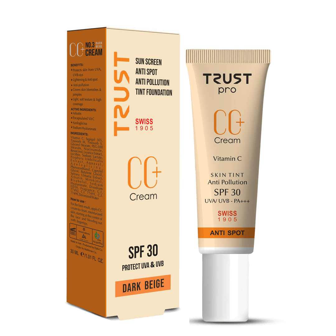 سی سی کرم پلاس تراست شماره 3 (بژ تیره)