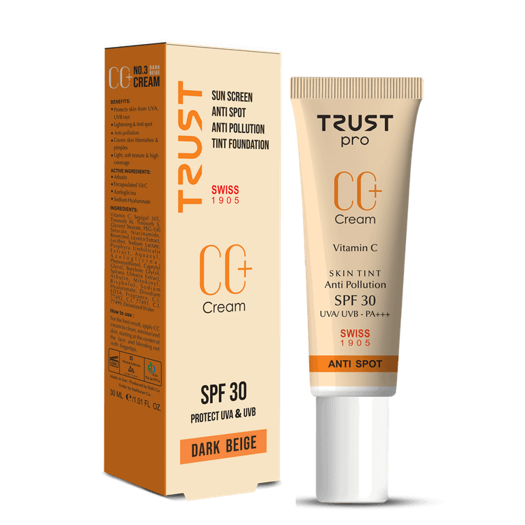سی سی کرم پلاس تراست شماره 3 (بژ تیره)